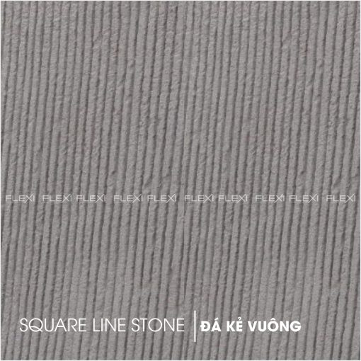 Square Line Stone - đá kẻ vuông - Grey 725