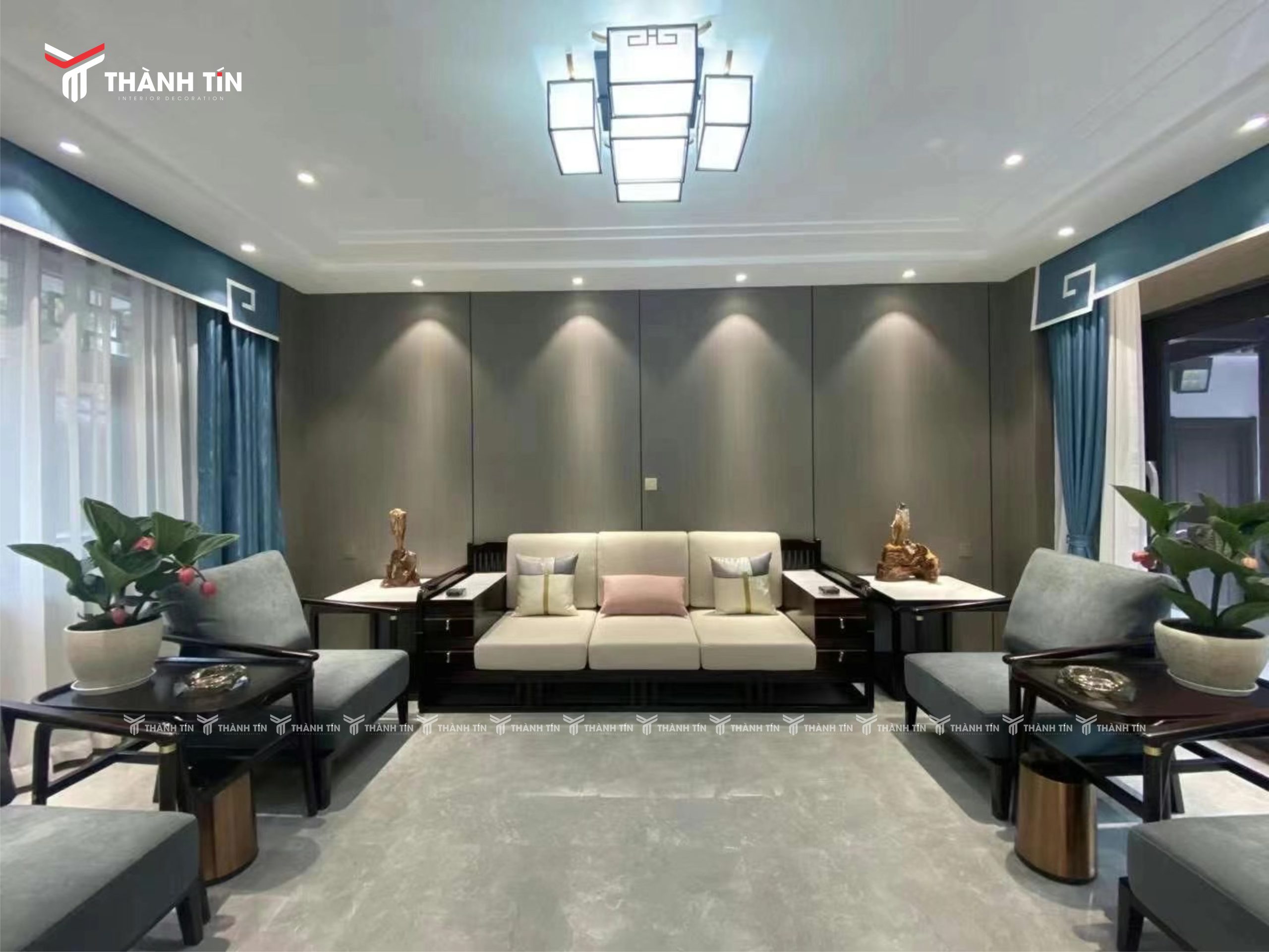 Tấm ốp than tre văn phòng Thành Tín