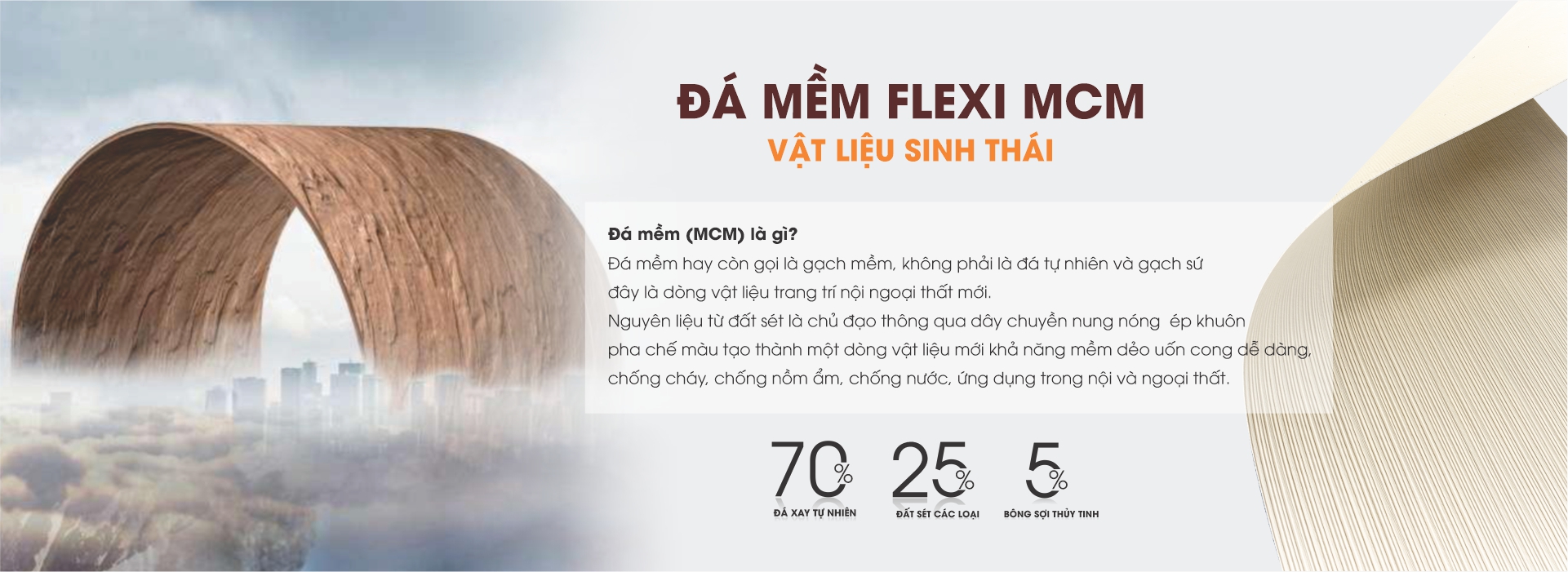 Tấm ốp đá mềm Thành Tín