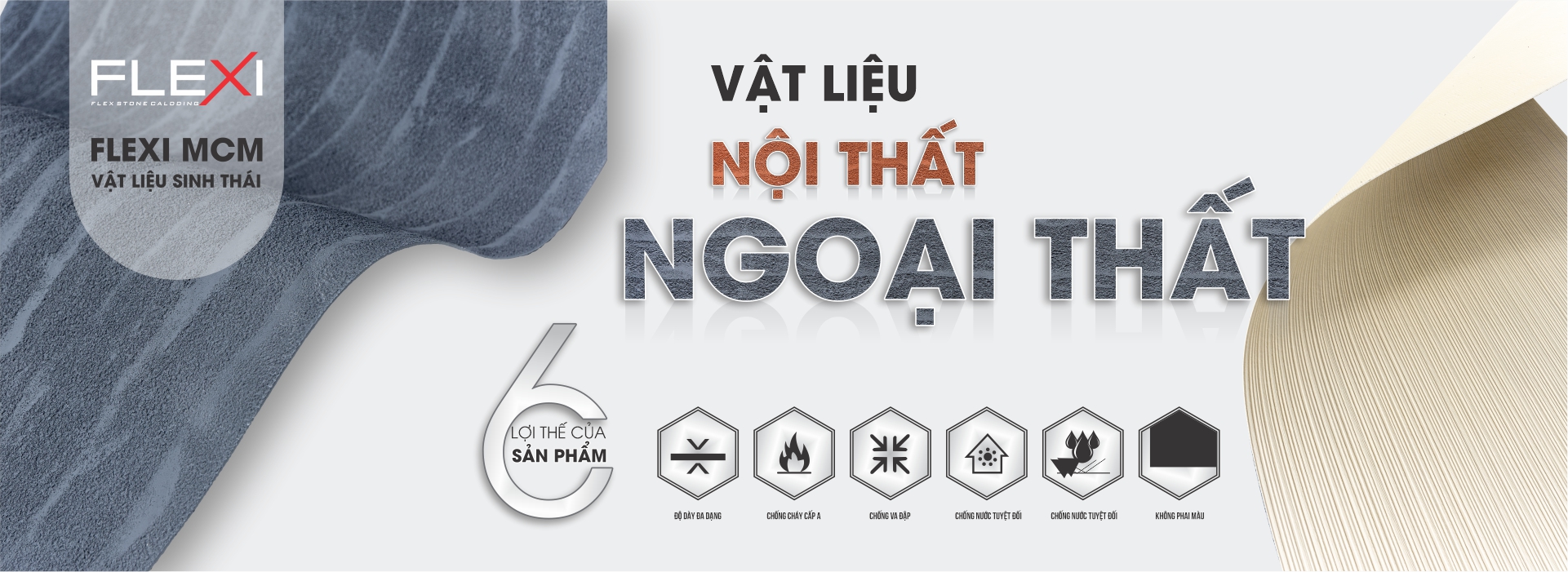 Lợi ích của tấm ốp đá mềm Thành Tín