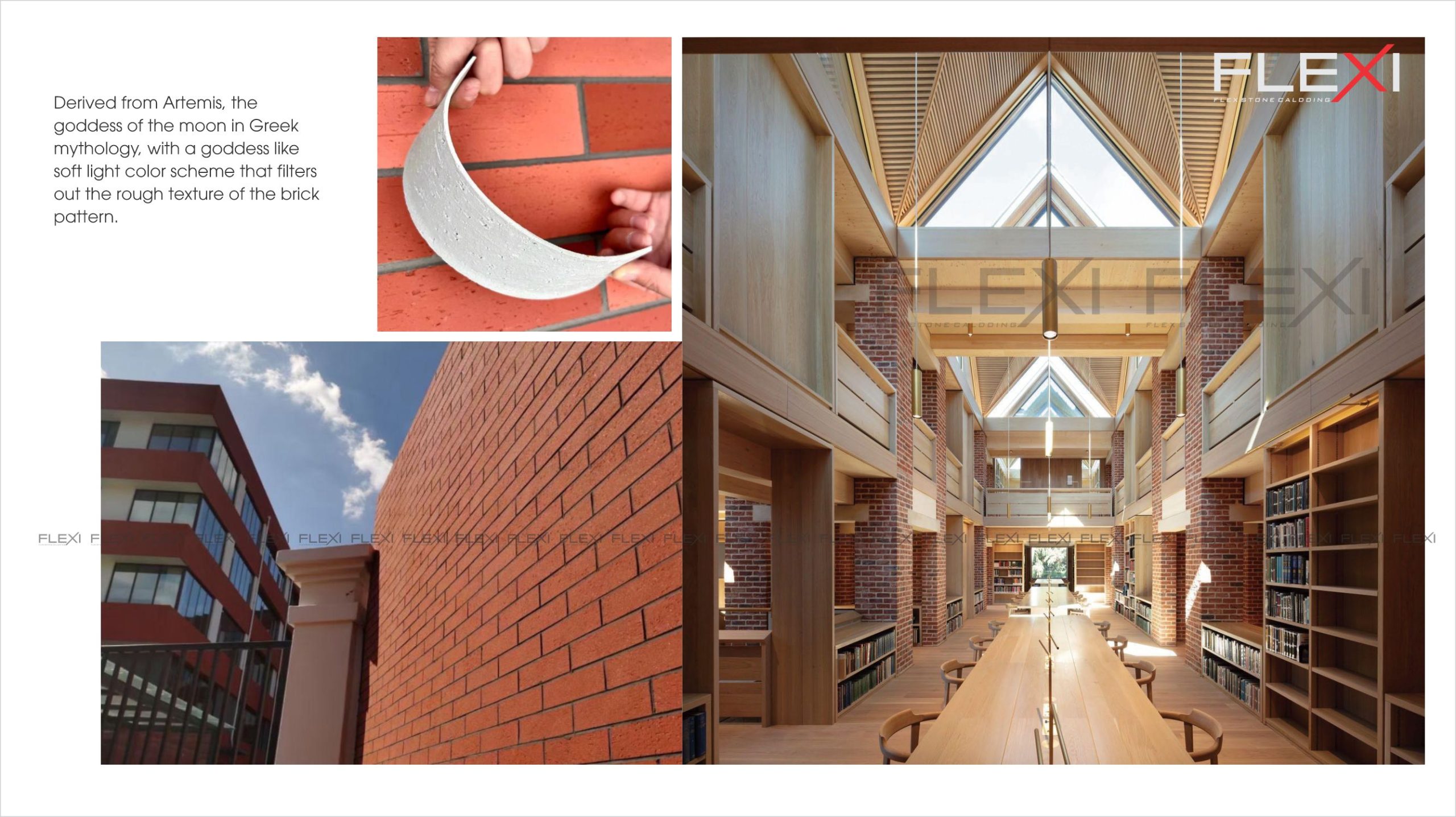 Tấm ốp tường ngoài trời đá mềm FLexi