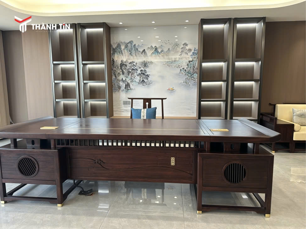 Tấm ốp tường sợi tre Thành Tín