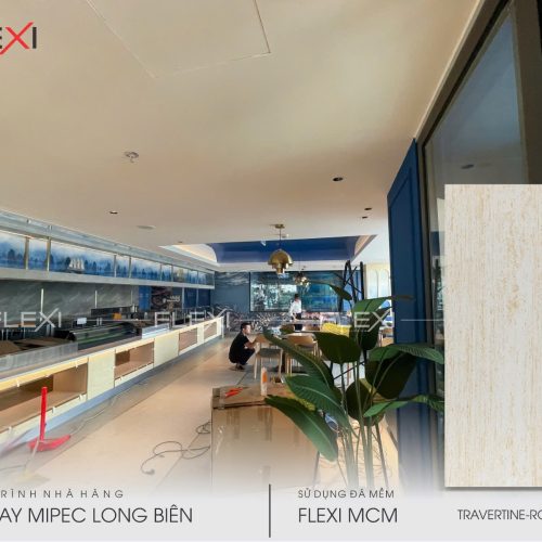 Tấm đá mềm Flexi Travertine